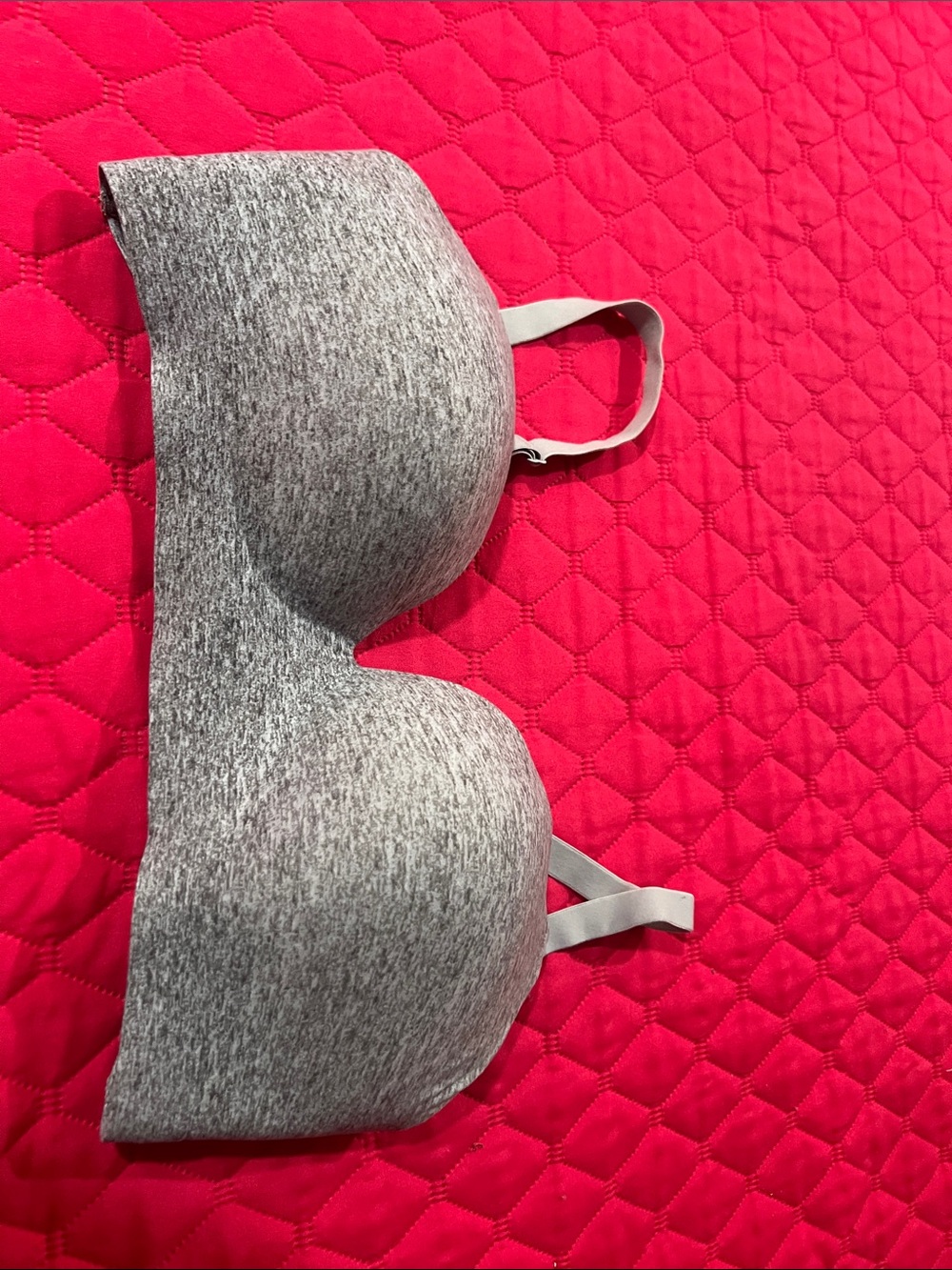 Soma Heather Gray Seamless Molded Bra